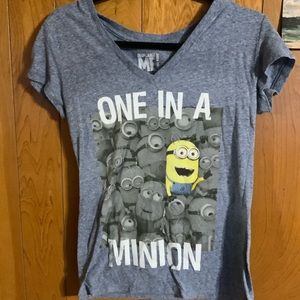 KIDS M| Despicable Me Minion Made “One In A Minion” T-Shirt